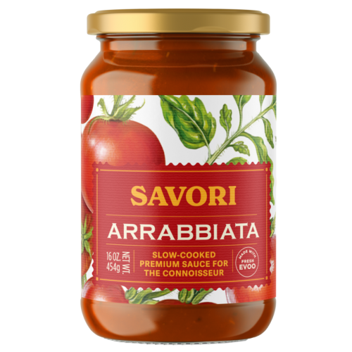 Savori Arrabbiata Pasta Sauce ***PRICE INCLUDES A 25 PCT DISCOUNT***